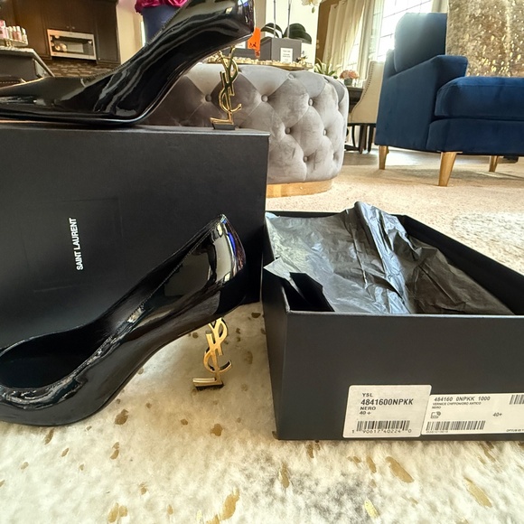 New Saint Laurent Opyum Pumps 40.5 - Picture 8 of 8